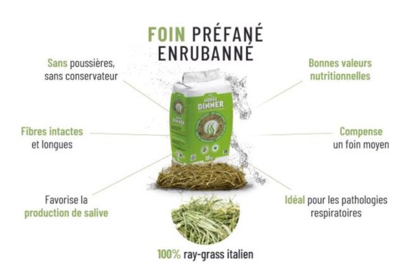 foin enrubanné